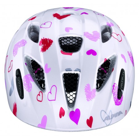 KASK ROWEROWY ALPINA XIMO WHITE HEARTS