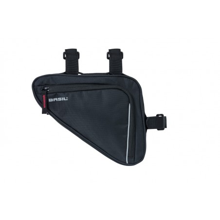 SAKWA TRÓJKĄTNA NA RAMĘ BASIL SPORT DESIGN TRIANGLE FRAME BAG, black