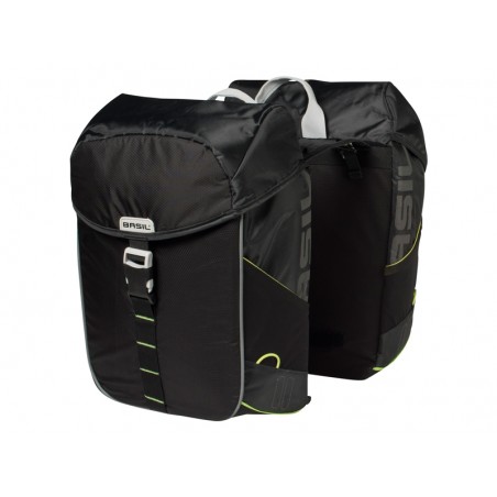 SAKWY BASIL MILES DOUBLE BAG, 32L, black lime