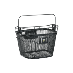 Koszyk TOPEAK na kierownicę basket front black + fixer 3